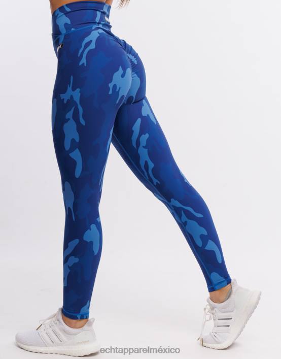leggings hipercamuflaje mujer hiper azul ECHT ropa 884H208
