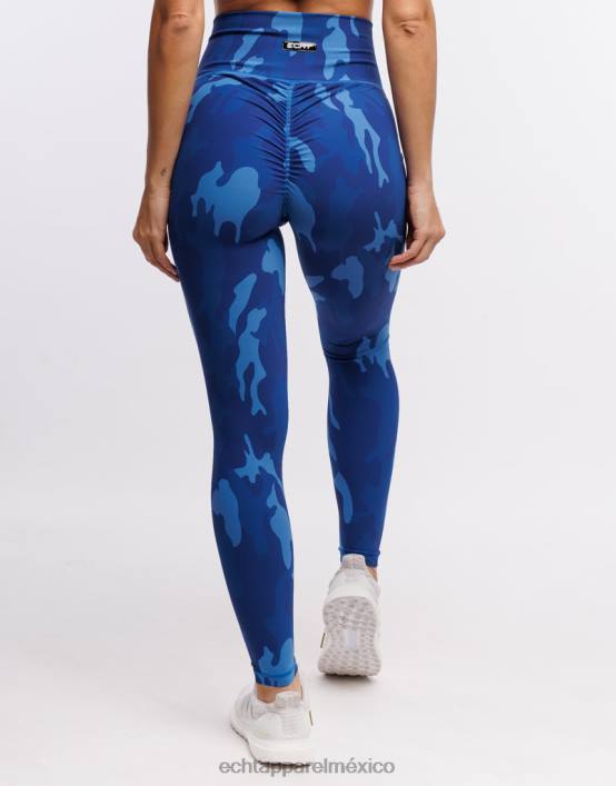 leggings hipercamuflaje mujer hiper azul ECHT ropa 884H208