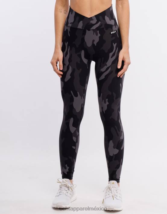 leggings hipercamuflaje mujer negro ECHT ropa 884H207