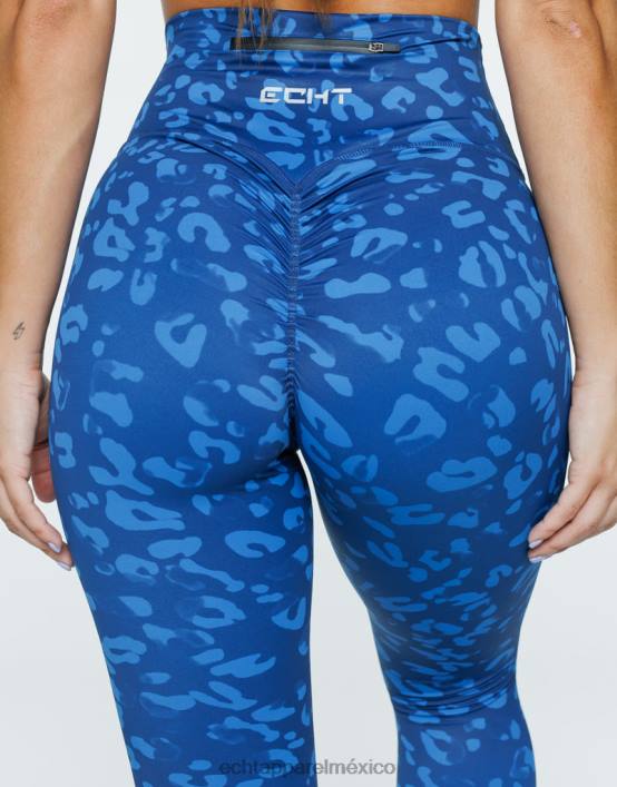 leggins avant scrunch mujer azul ECHT ropa 884H380