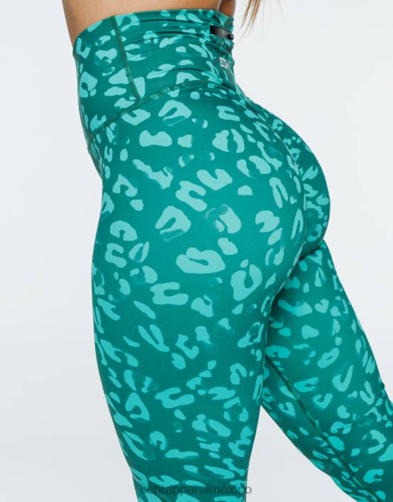 leggins avant scrunch mujer verde esmeralda ECHT ropa 884H381