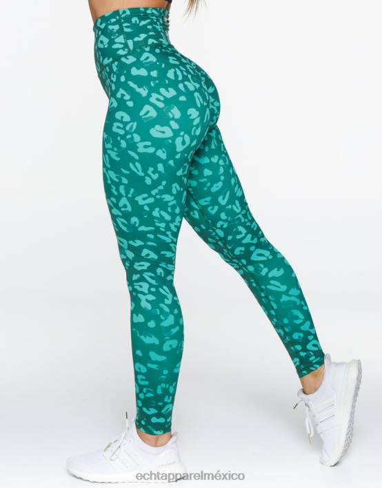 leggins avant scrunch mujer verde esmeralda ECHT ropa 884H381