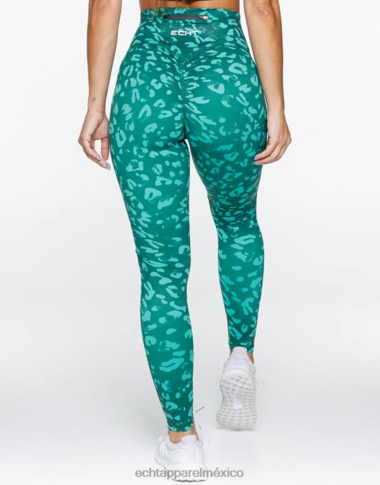 leggins avant scrunch mujer verde esmeralda ECHT ropa 884H381