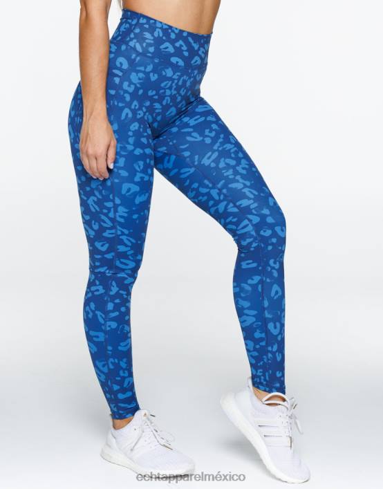 leggins con bolsillo vanguardista mujer azul ECHT ropa 884H382