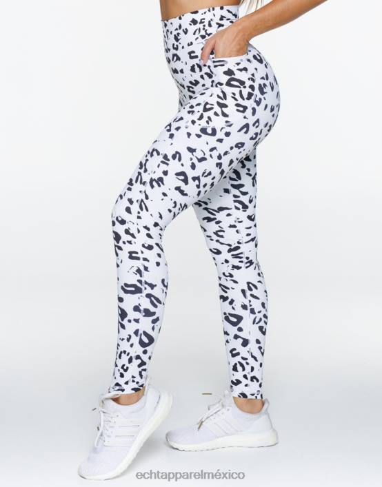 leggins con bolsillo vanguardista mujer blanco ECHT ropa 884H402