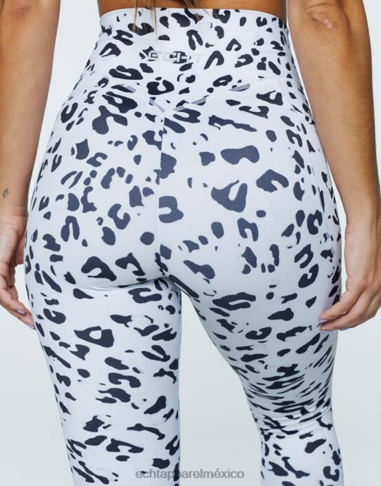 leggins con bolsillo vanguardista mujer blanco ECHT ropa 884H402