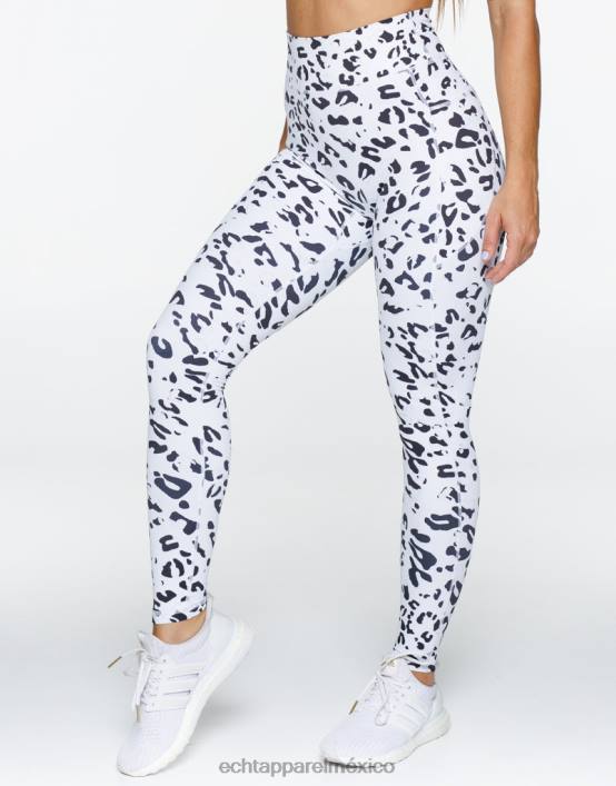leggins con bolsillo vanguardista mujer blanco ECHT ropa 884H402