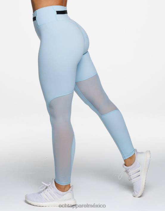 leggins cruzados mujer pájaro azul ECHT ropa 884H254