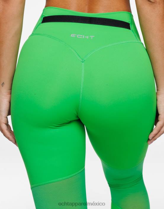 leggins cruzados mujer verde ECHT ropa 884H253