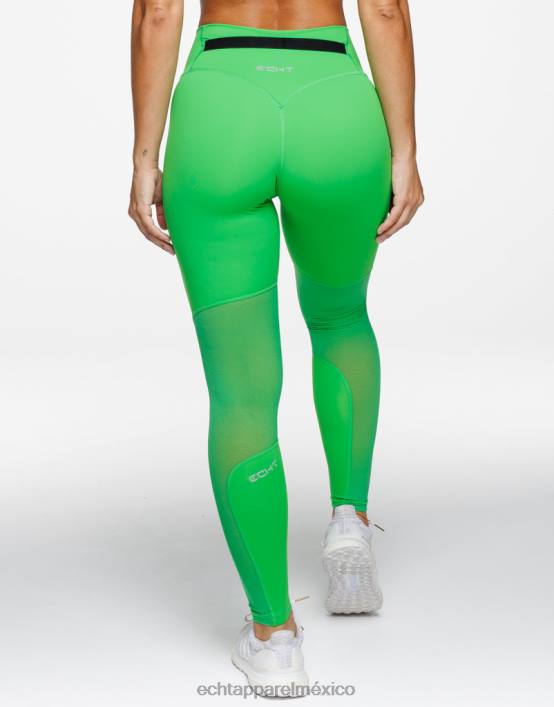 leggins cruzados mujer verde ECHT ropa 884H253