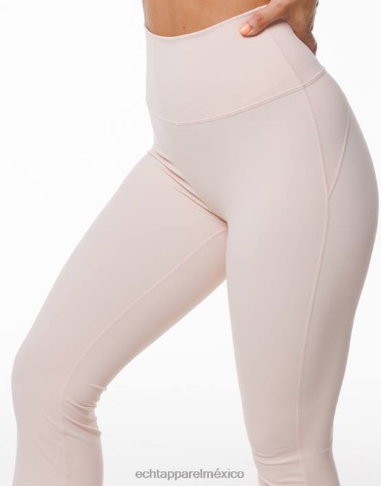 leggins fruncidos acampanados mujer rubor ECHT ropa 884H278