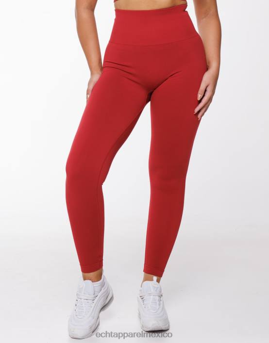 surgen clave legging mujer rojo ECHT ropa 884H424