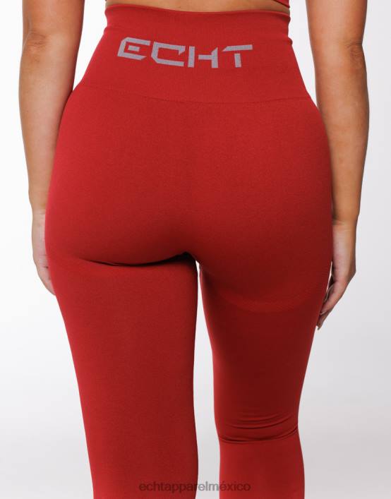 surgen clave legging mujer rojo ECHT ropa 884H424