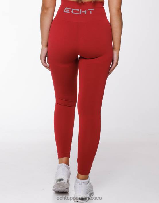 surgen clave legging mujer rojo ECHT ropa 884H424