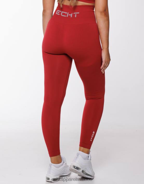 surgen clave legging mujer rojo ECHT ropa 884H424