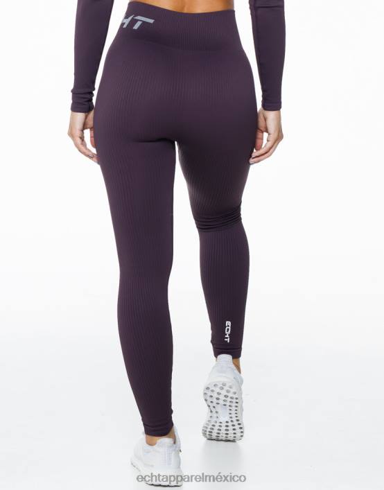 surgen leggings cómodos mujer ciruela ECHT ropa 884H258