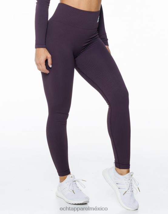 surgen leggings cómodos mujer ciruela ECHT ropa 884H258