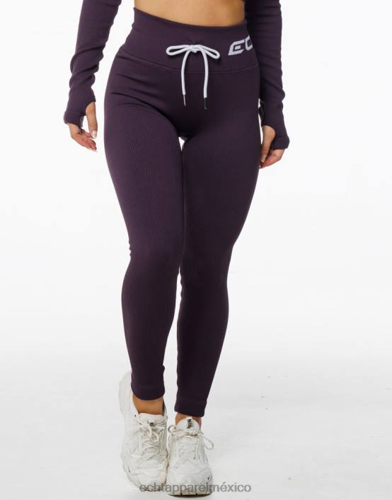 surgen leggings de estilo mujer ciruela ECHT ropa 884H33