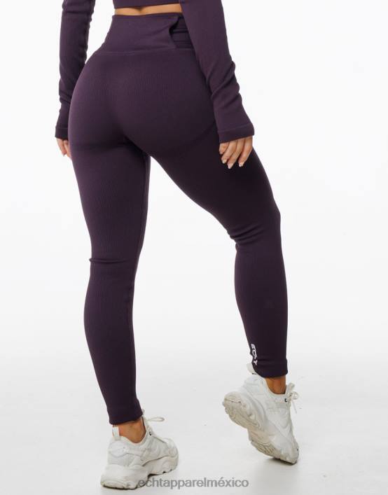 surgen leggings de estilo mujer ciruela ECHT ropa 884H33