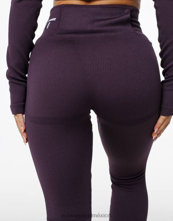 surgen leggings de estilo mujer ciruela ECHT ropa 884H33