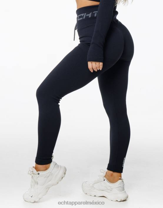 surgen leggings de estilo mujer negro ECHT ropa 884H28