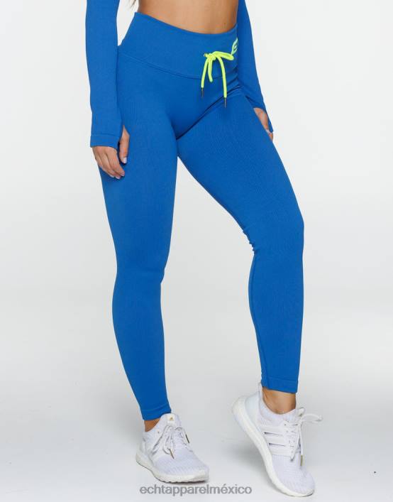surgen leggings estilo v2 mujer azul ECHT ropa 884H416