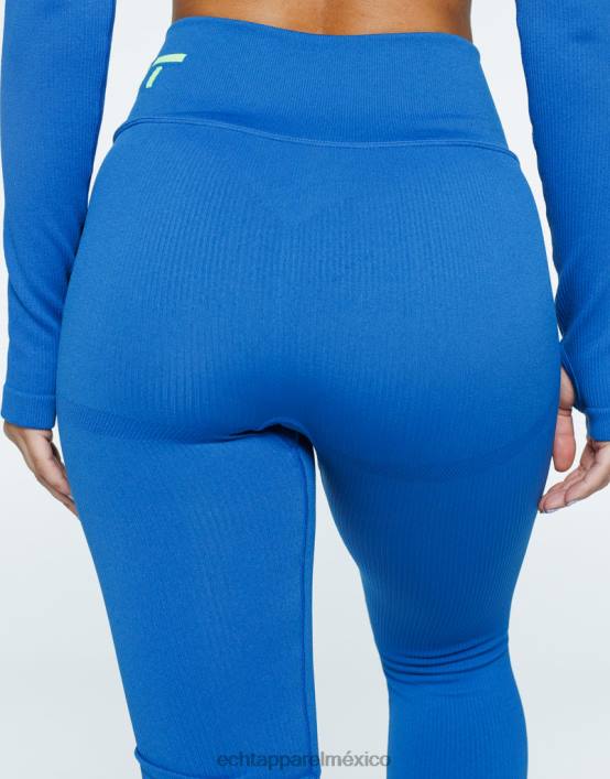 surgen leggings estilo v2 mujer azul ECHT ropa 884H416
