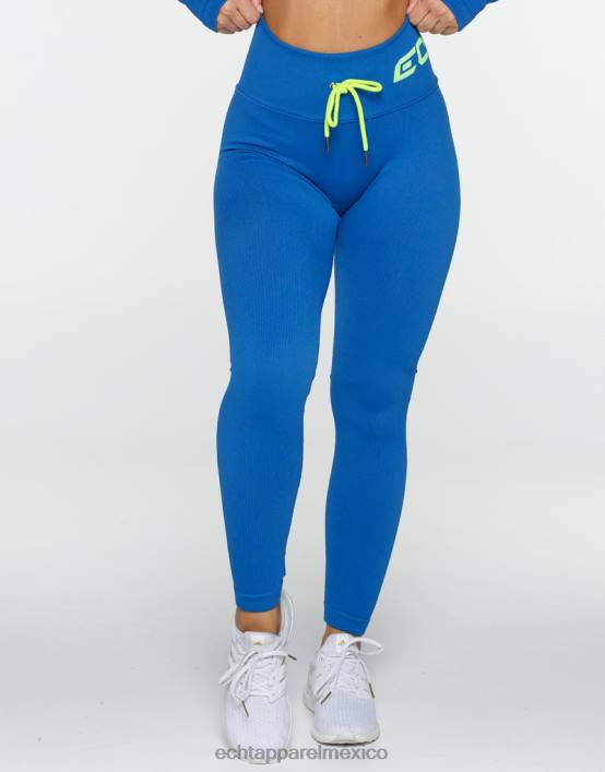 surgen leggings estilo v2 mujer azul ECHT ropa 884H416