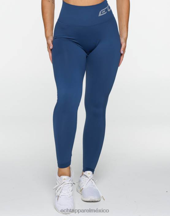 surgen leggings scrunch mujer azul denim ECHT ropa 884H306