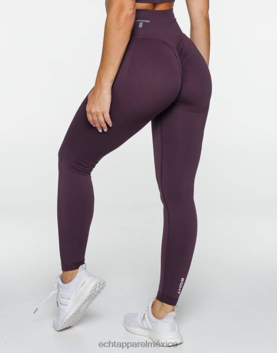 surgen leggings scrunch mujer ciruela ECHT ropa 884H255