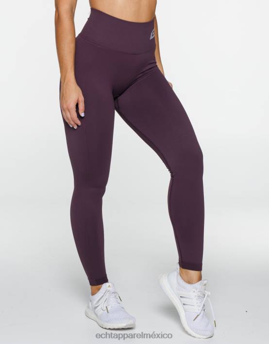 surgen leggings scrunch mujer ciruela ECHT ropa 884H255