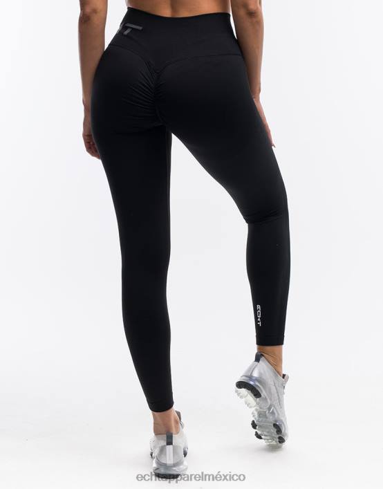 surgen leggings scrunch mujer negro ECHT ropa 884H55