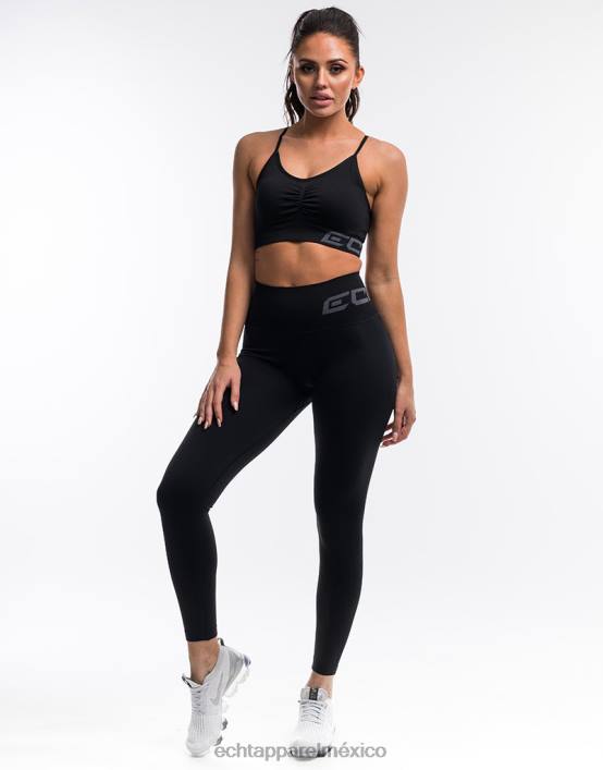 surgen leggings scrunch mujer negro ECHT ropa 884H55