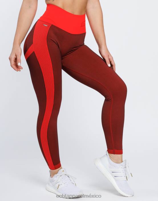 surgen leggings scrunch v2 mujer rojo ECHT ropa 884H80