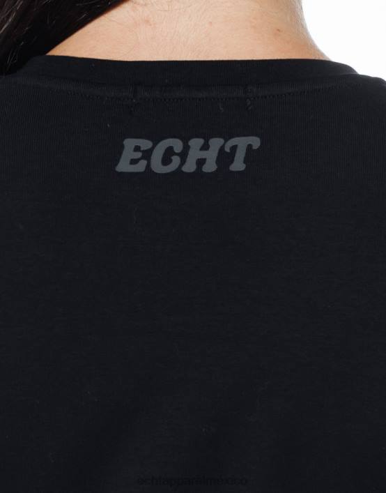 camiseta básica para bebé mujer negro ECHT ropa 884H275