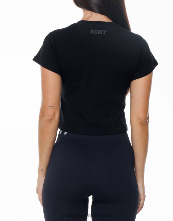 camiseta básica para bebé mujer negro ECHT ropa 884H275