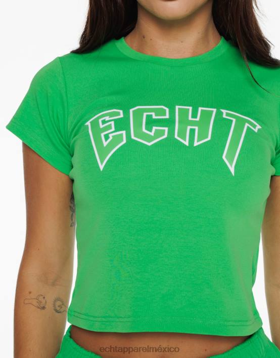 camiseta de bebé de gira mujer verde clasico ECHT ropa 884H128