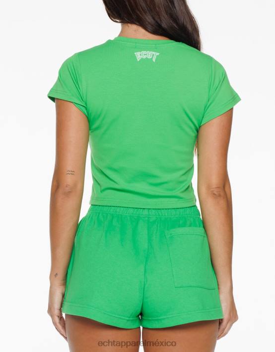 camiseta de bebé de gira mujer verde clasico ECHT ropa 884H128