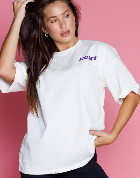 camiseta de lanza mujer estrella blanca ECHT ropa 884H436