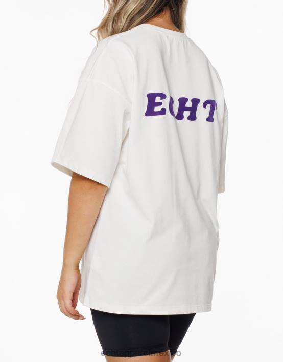 camiseta de lanza mujer estrella blanca ECHT ropa 884H436