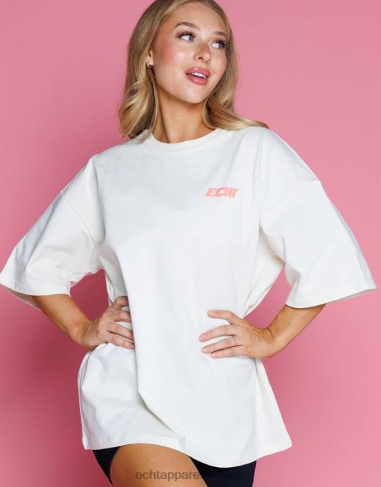 camiseta de pista mujer blanco ECHT ropa 884H433