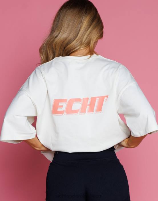 camiseta de pista mujer blanco ECHT ropa 884H433