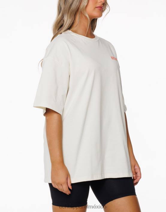 camiseta de pista mujer blanco ECHT ropa 884H433