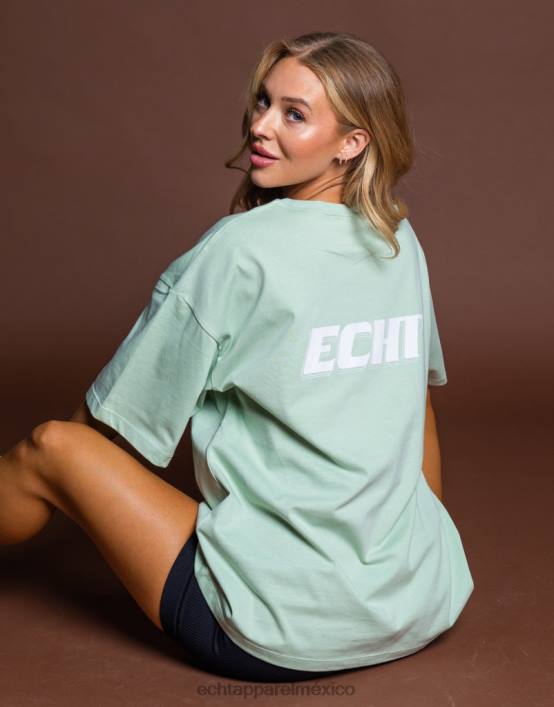 camiseta de pista mujer camafeo verde ECHT ropa 884H430