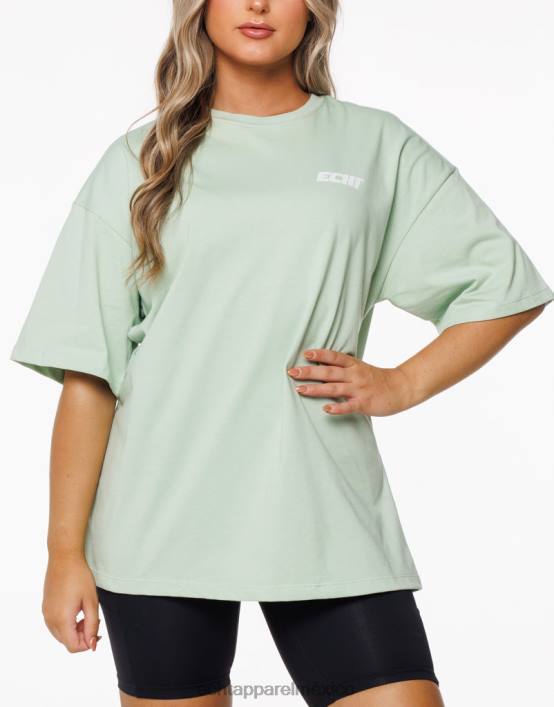 camiseta de pista mujer camafeo verde ECHT ropa 884H430