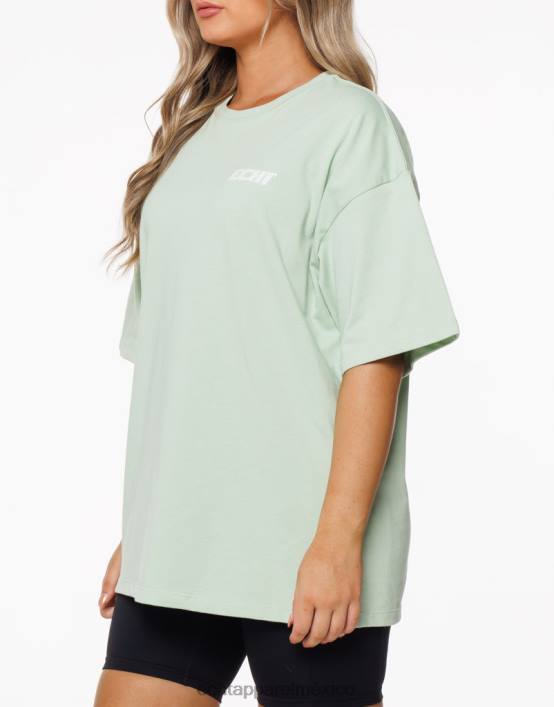 camiseta de pista mujer camafeo verde ECHT ropa 884H430