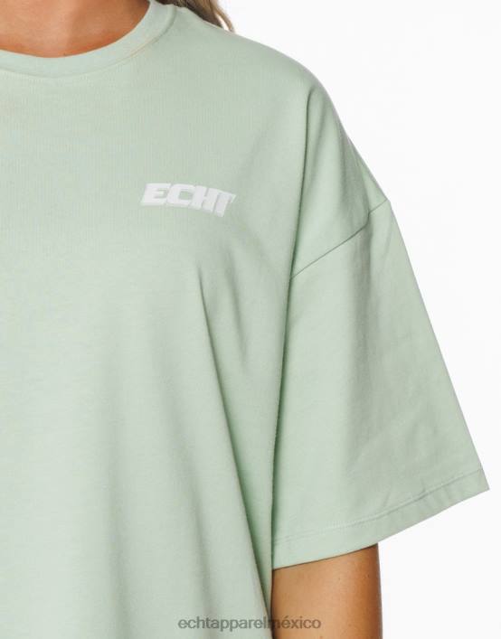 camiseta de pista mujer camafeo verde ECHT ropa 884H430