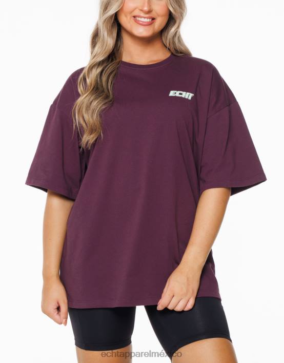 camiseta de pista mujer ciruela púrpura ECHT ropa 884H432