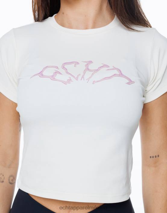 camiseta de terror para bebé mujer estrella blanca ECHT ropa 884H223