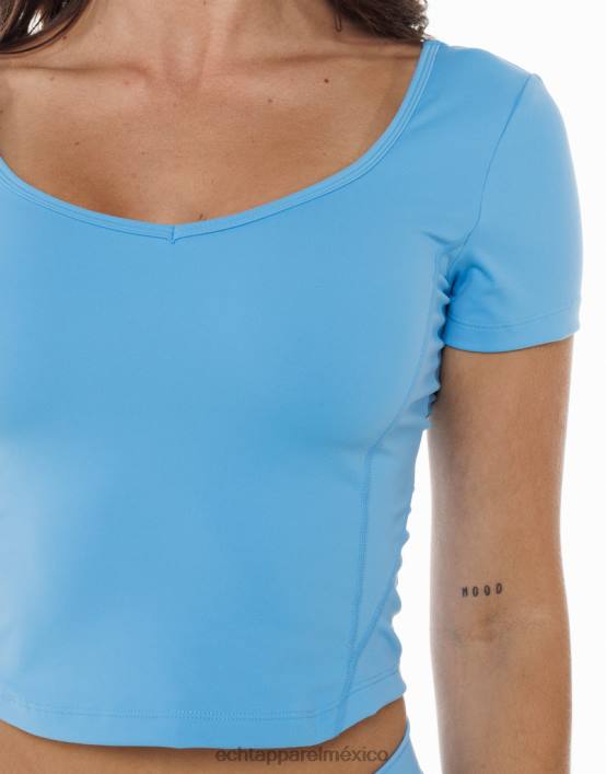 camiseta ultra mujer azul celeste ECHT ropa 884H468